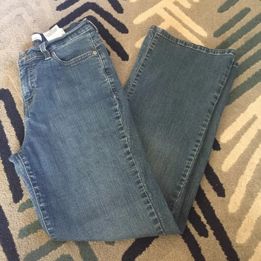Levis high waist slimming bootcut jeans